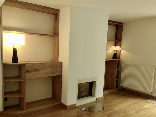 Encadrement d&rsquo;insert à bois