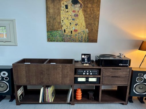 Meuble pour ensemble audio vinyles